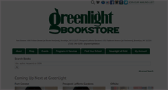 Desktop Screenshot of greenlightbookstore.com