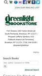 Mobile Screenshot of greenlightbookstore.com